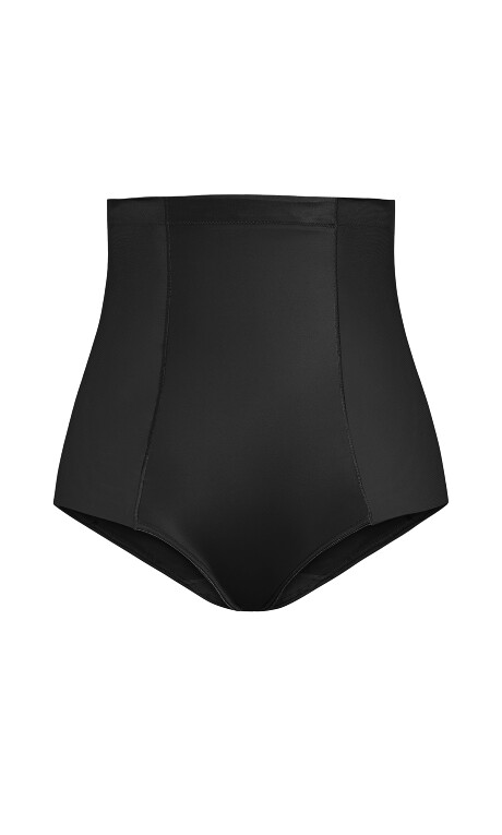 Plus Size Smooth & Chic Control Brief - black