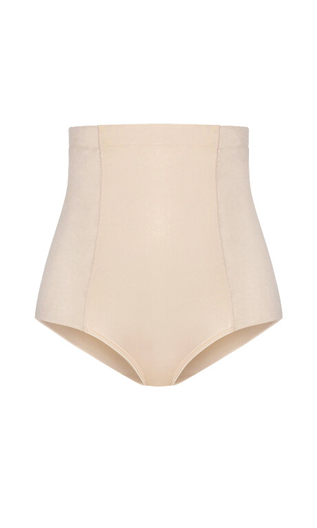 Plus Size Smooth & Chic Control Brief - latte