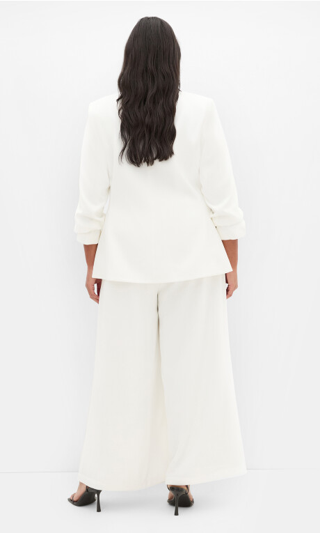 Plus Size Abbie Blazer - ivory (UPDATED)
