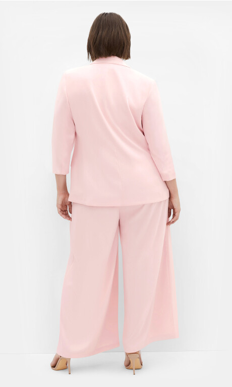 Plus Size Abbie Blazer - heavenly pink