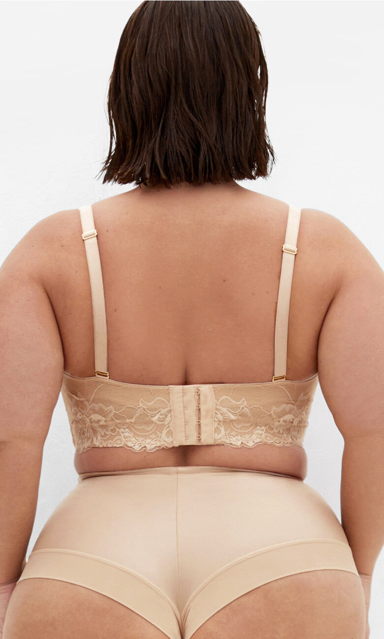 Smooth & Chic Control Thong - latte