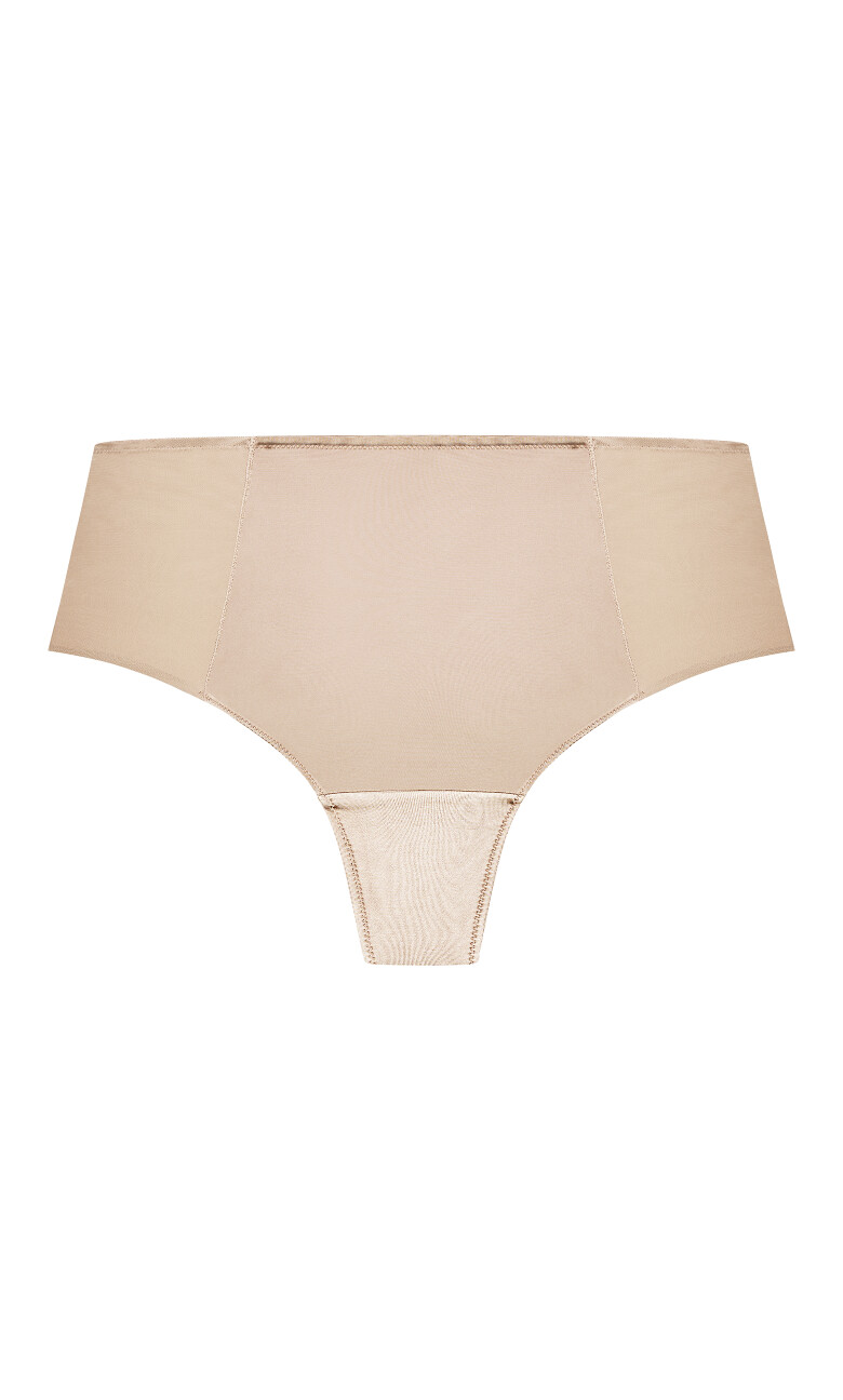 Smooth & Chic Control Thong - latte