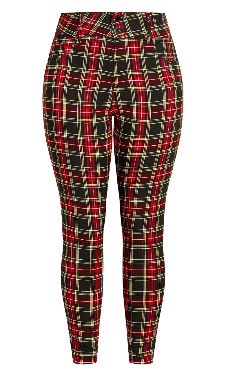 Harley Fit Check Skinny Jean - print