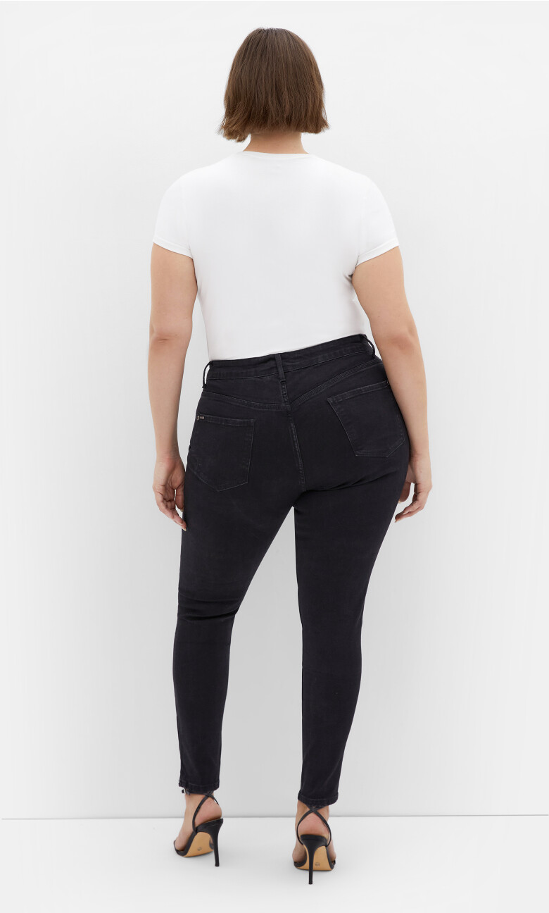 Harley Fit Rock N Roll Skinny Jean - black wash