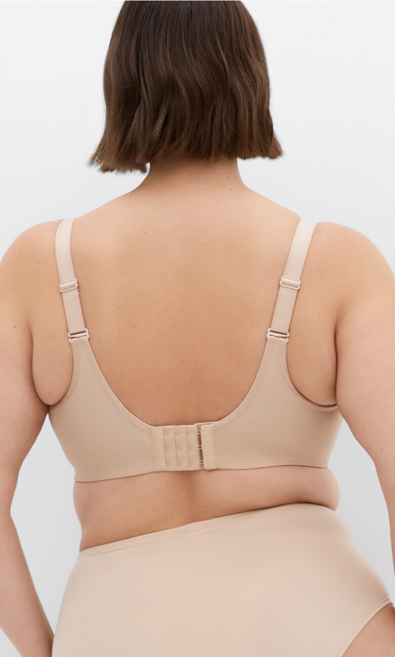 Wireless Maternity Bra - latte
