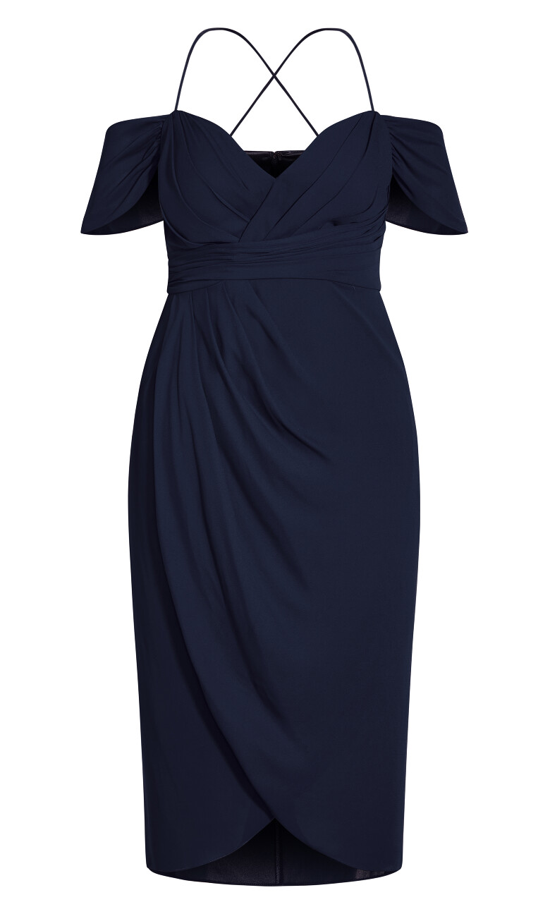Entwine Maxi Dress - navy