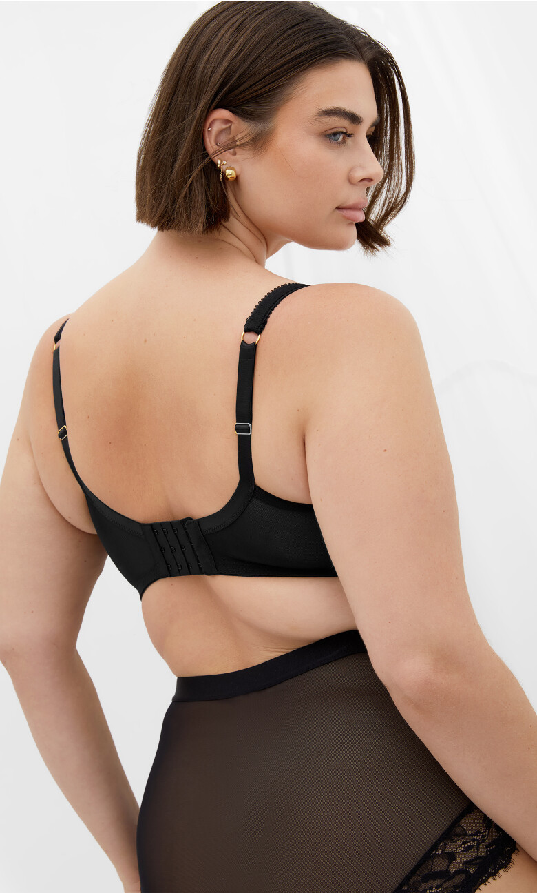 Lara Underwire Bra - black