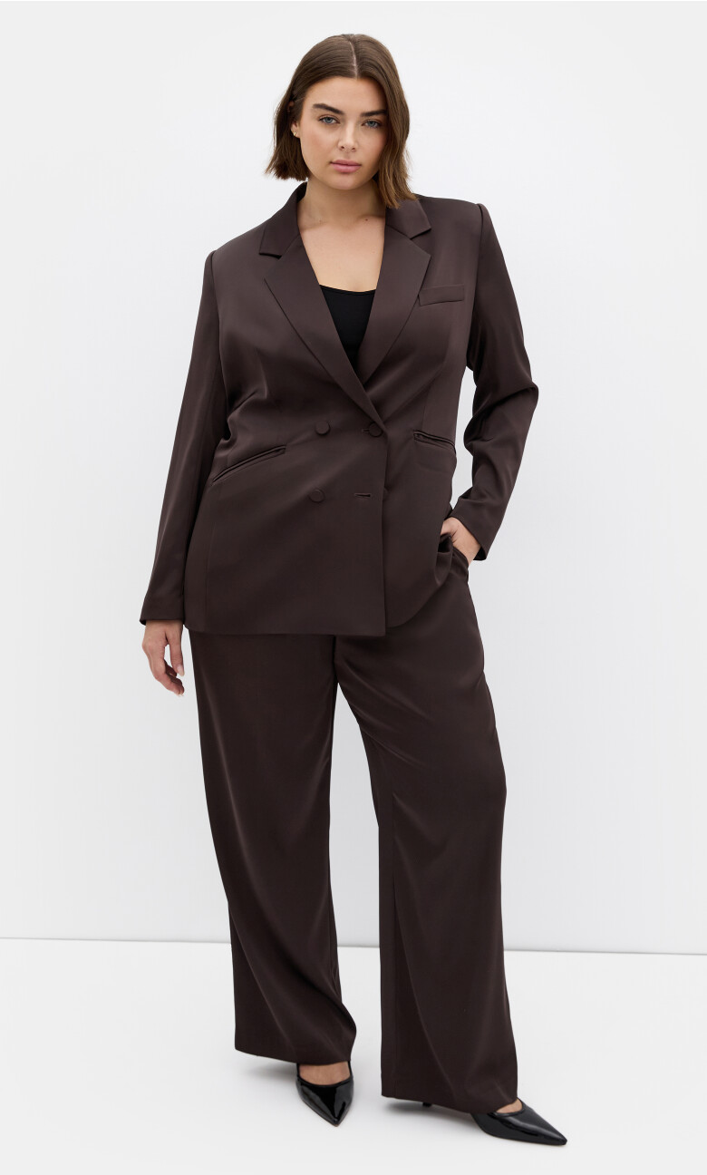 Plus Size Rylie Pant - Chocolate (upated))