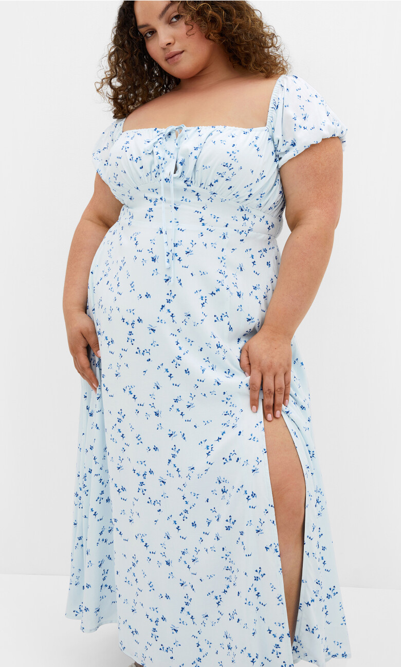 Abbie Maxi Dress - blue