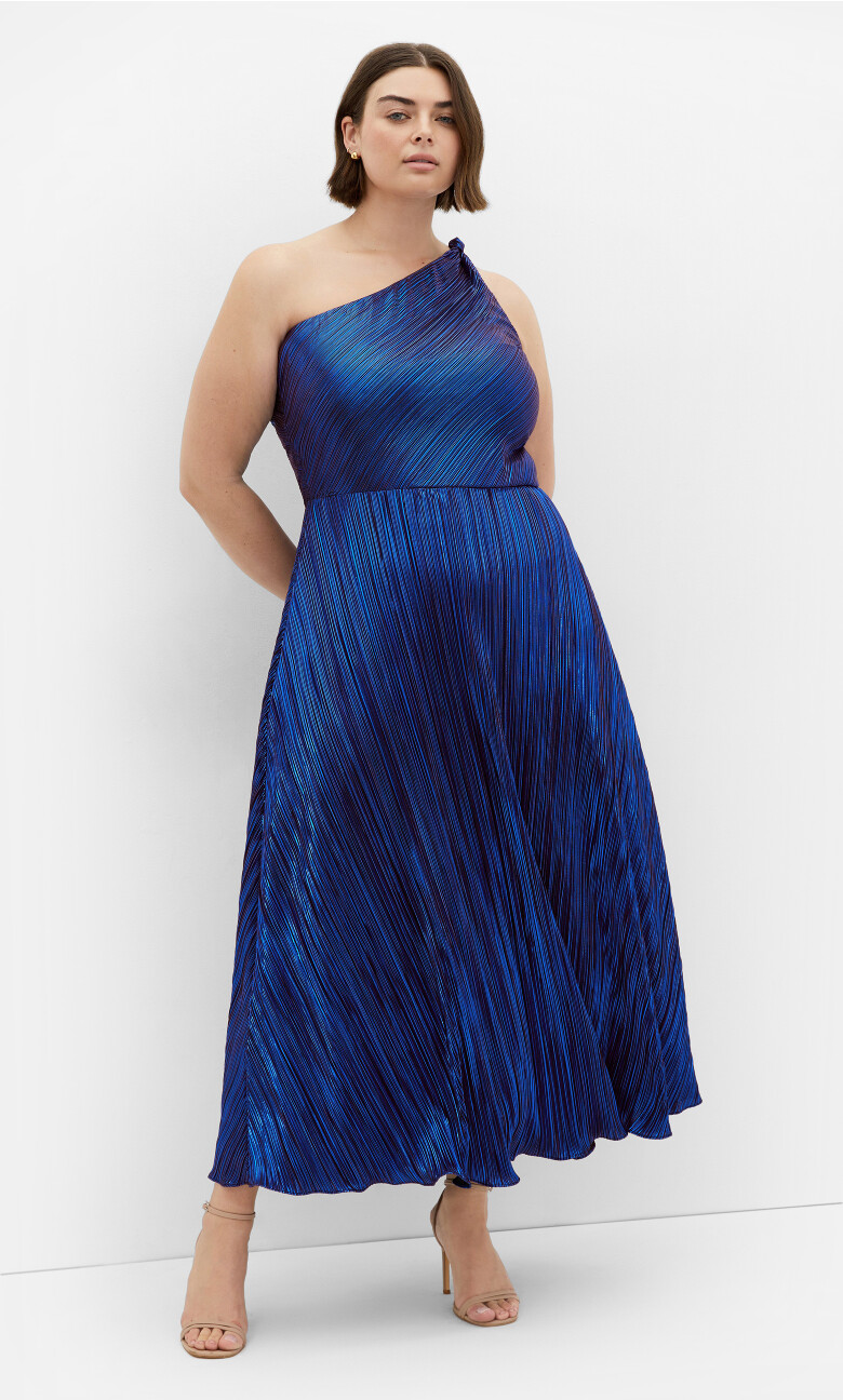 Plus Size Kamila Dress - navy