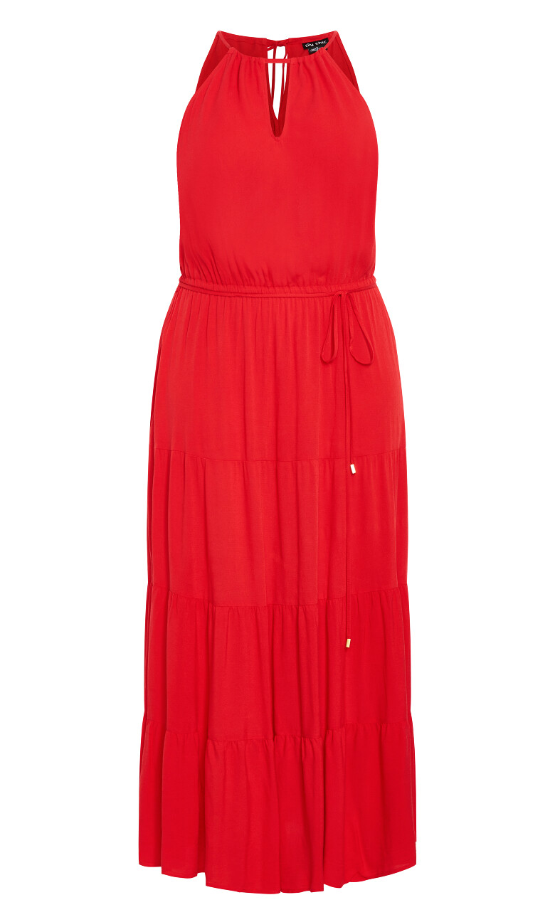 Stacey Maxi Dress - crimson