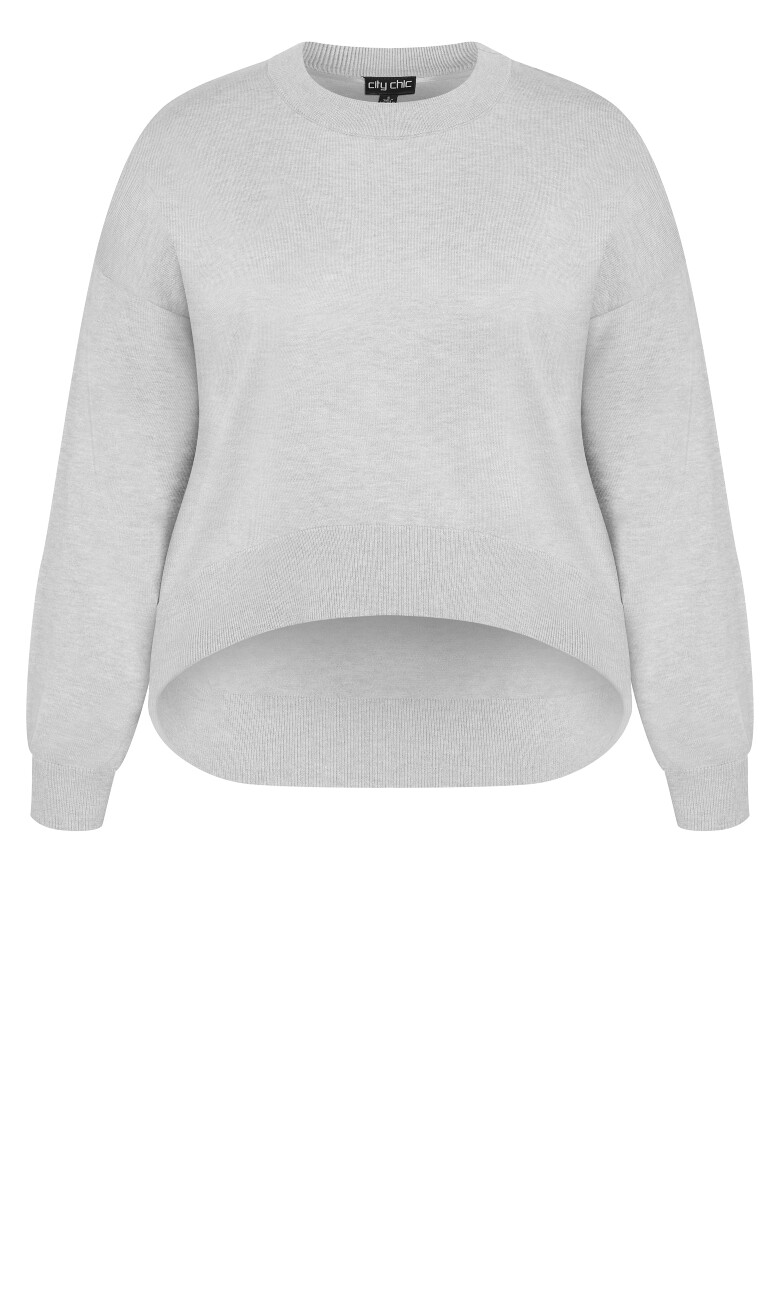 Lilia Jumper - grey marle