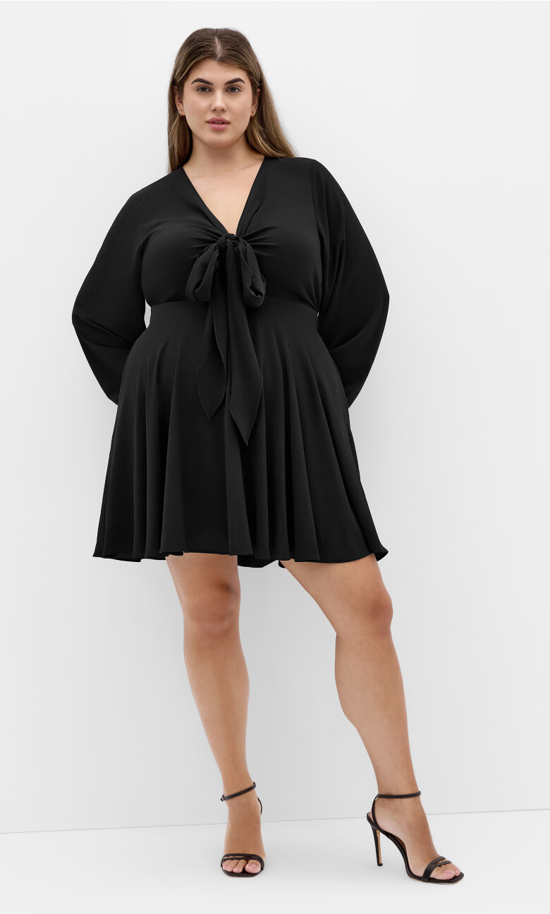 Plus Size Adelyn Dress - black