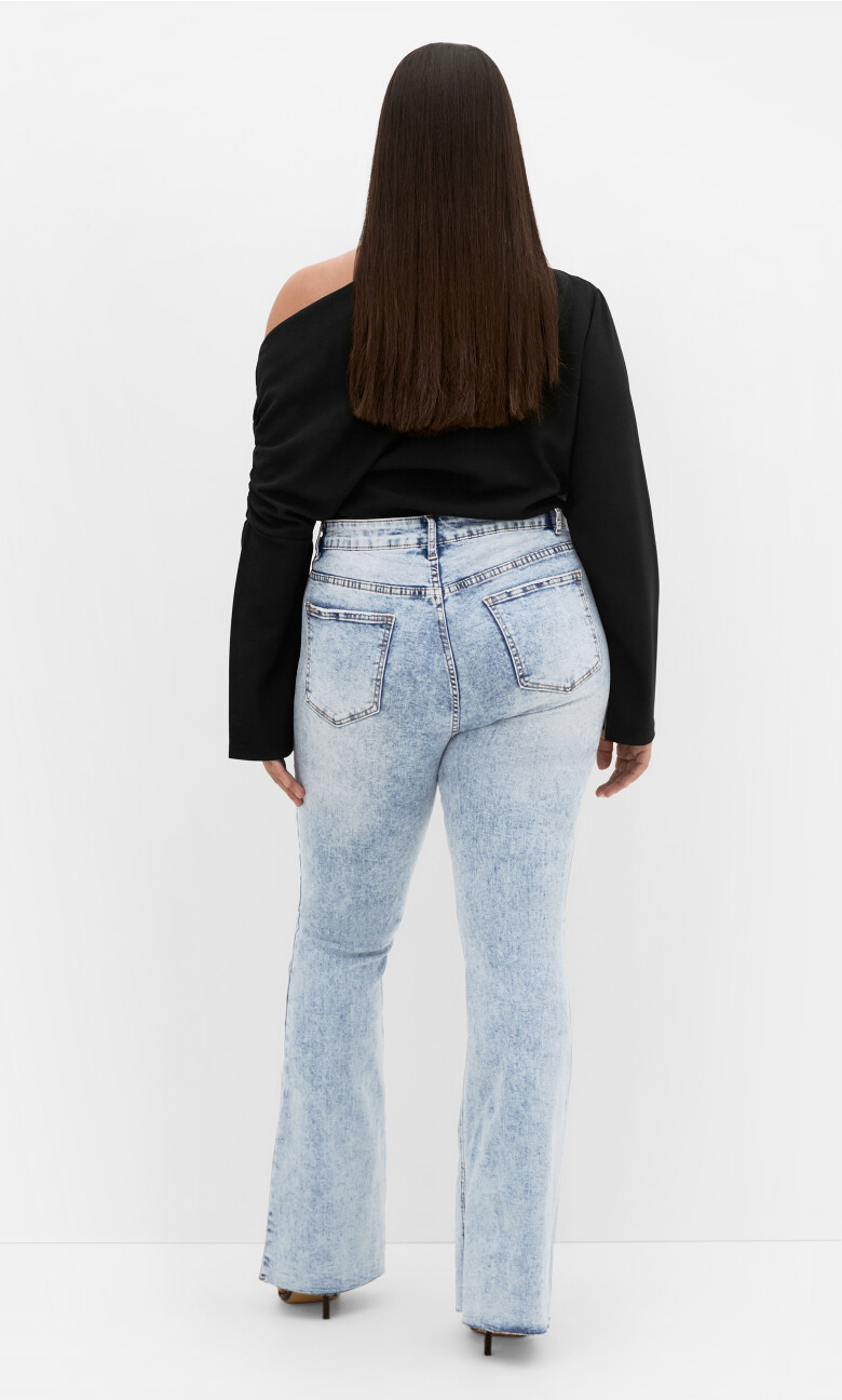 Asha Fit Letitia Jean - light wash