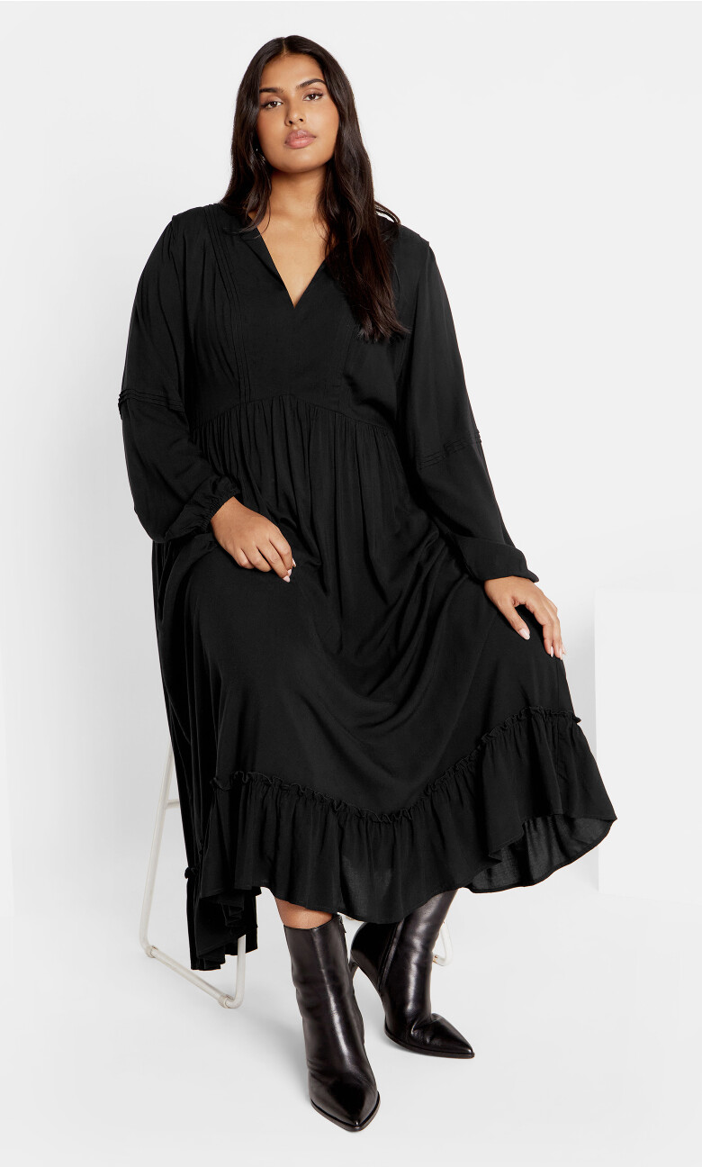 Alena Maxi Dress - black