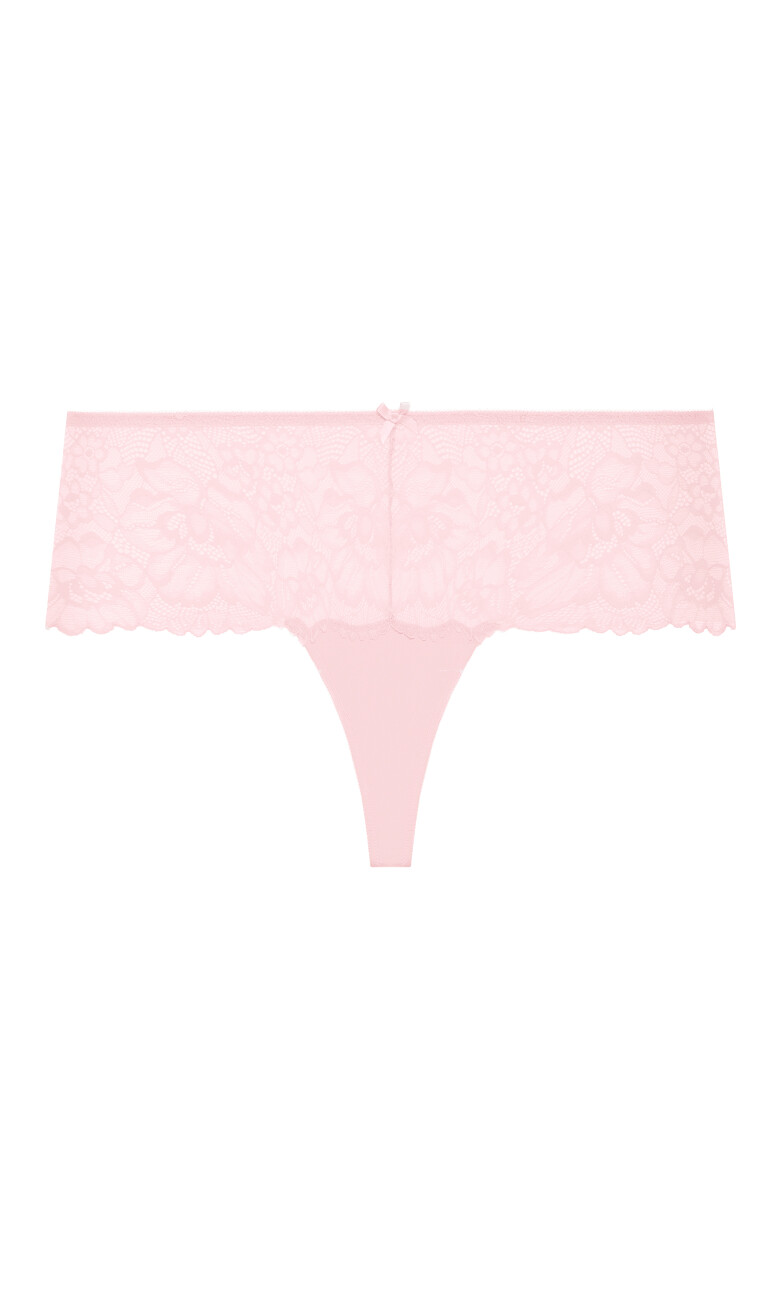 Caitlin Lace Cheeky Panty - sugar pink