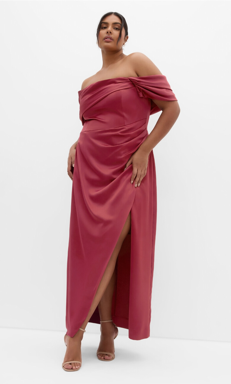 Paloma Maxi Dress - bordeaux (UPDATED)