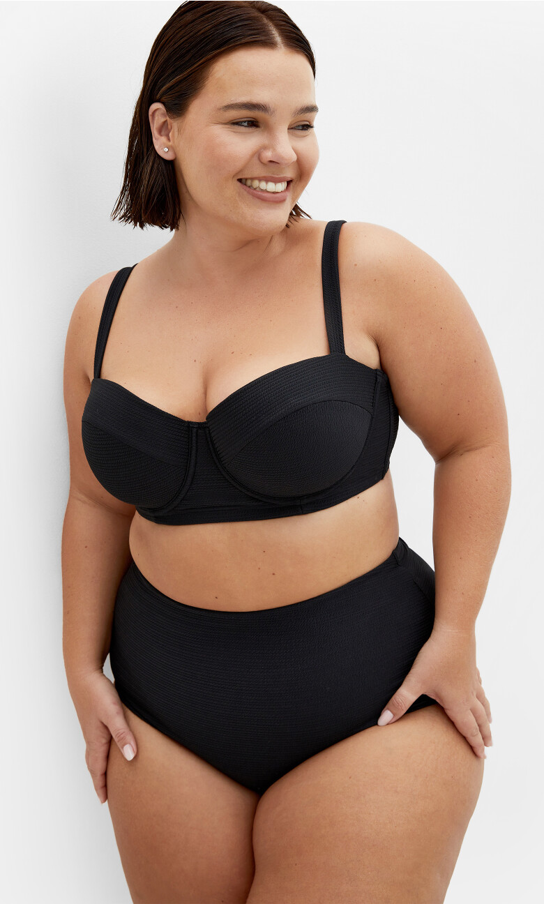 Maui Underwire Bikini Top - black