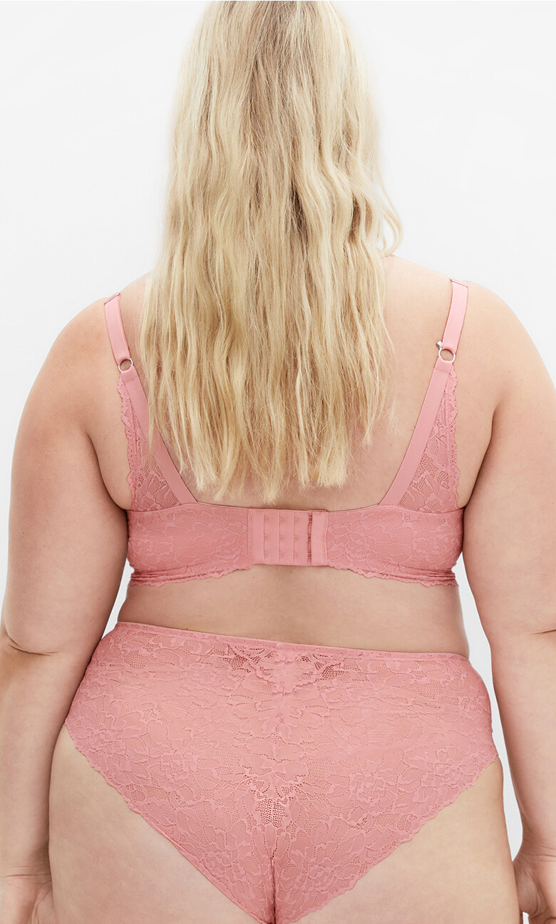Gemma Hi Brief - rose pink