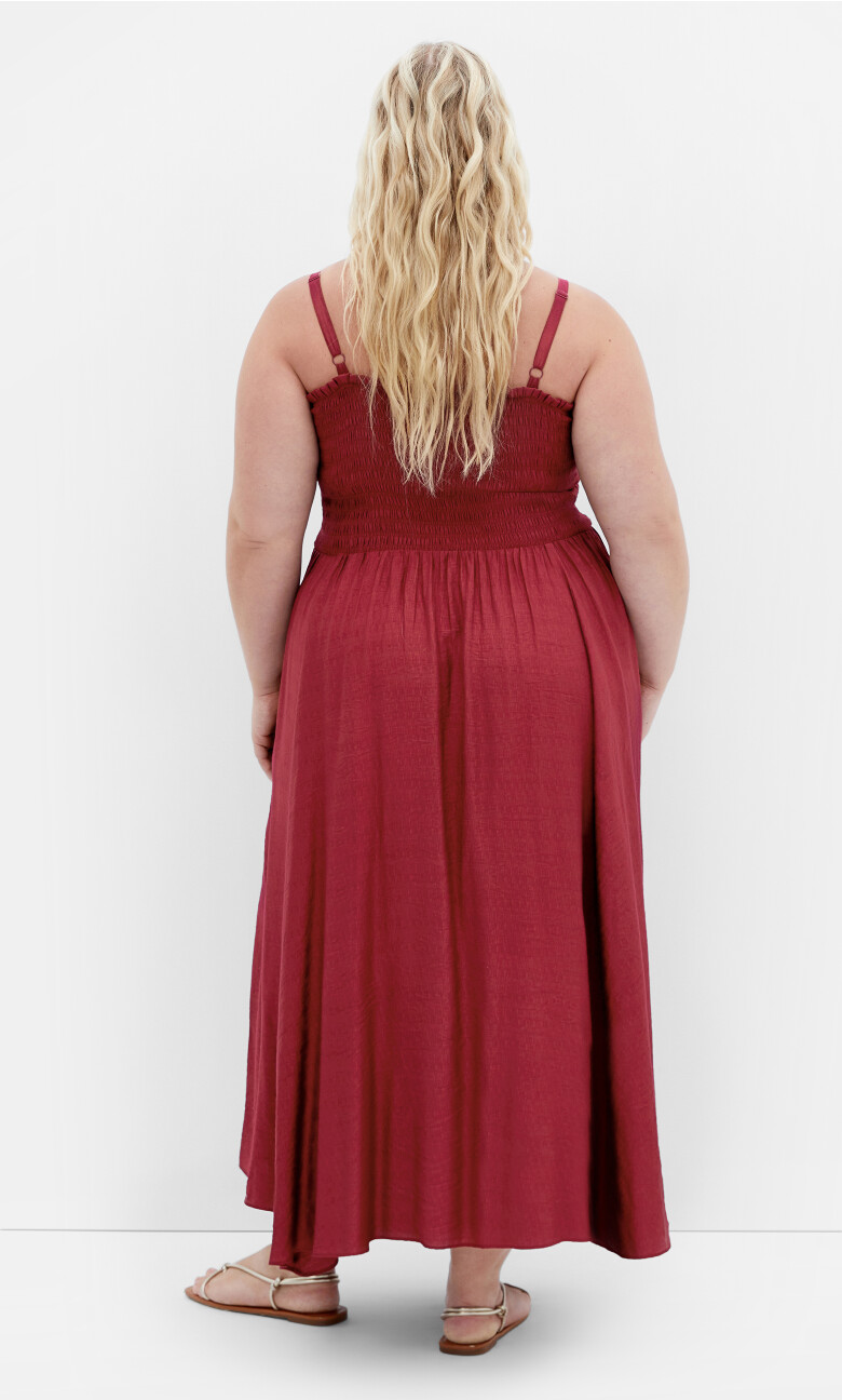 Maui Maxi Dress - shiraz