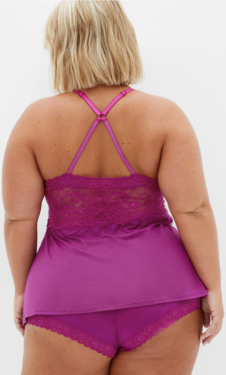 Viva Short Cami Set - cerise