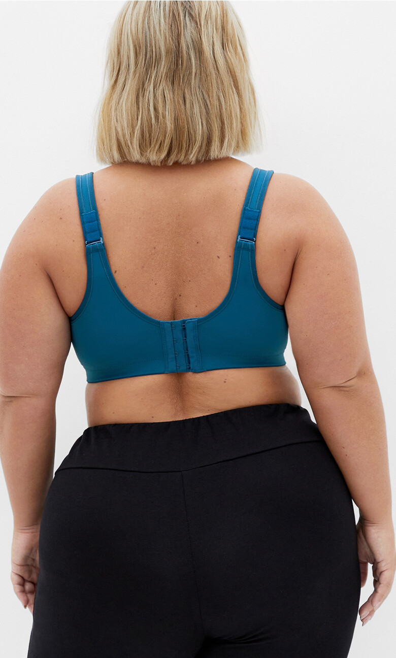 Underwire Sports Bra - poseidon