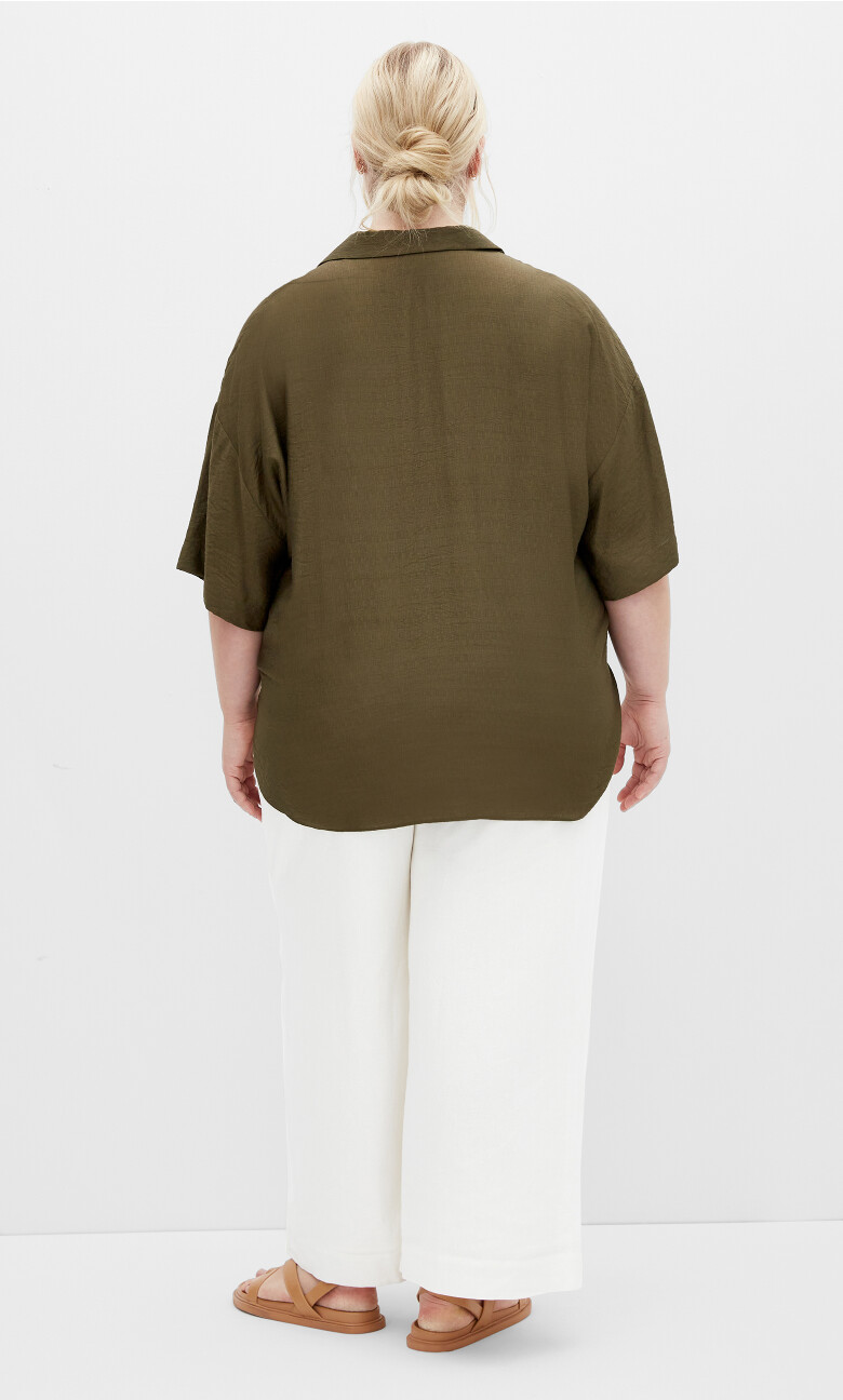Rosie Shirt - khaki