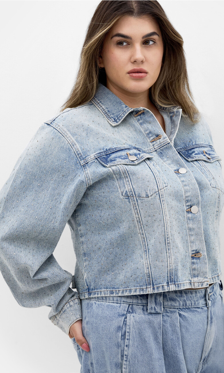 Denim Star Jacket - light wash
