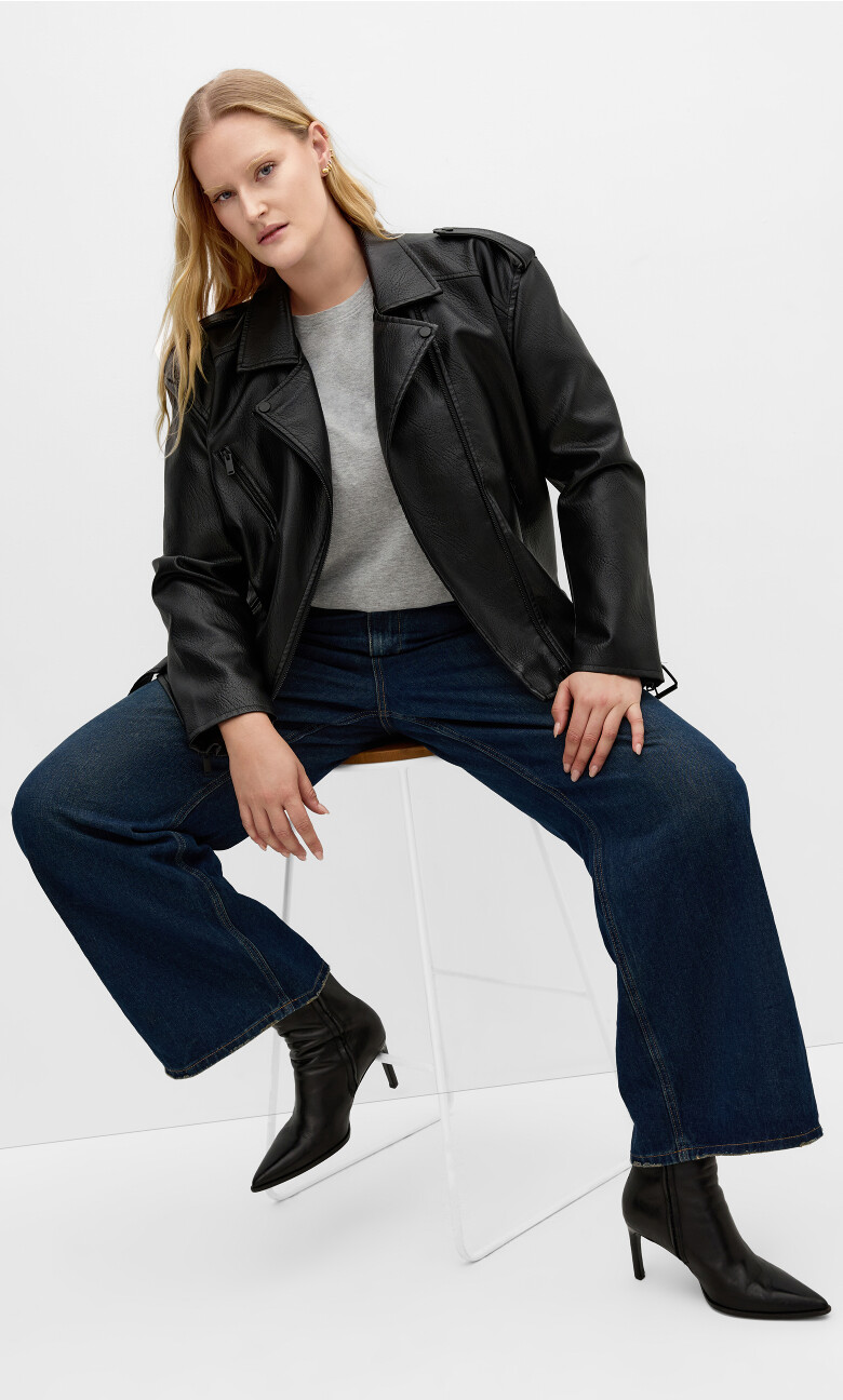 Plus Size Jkt Julie - Black