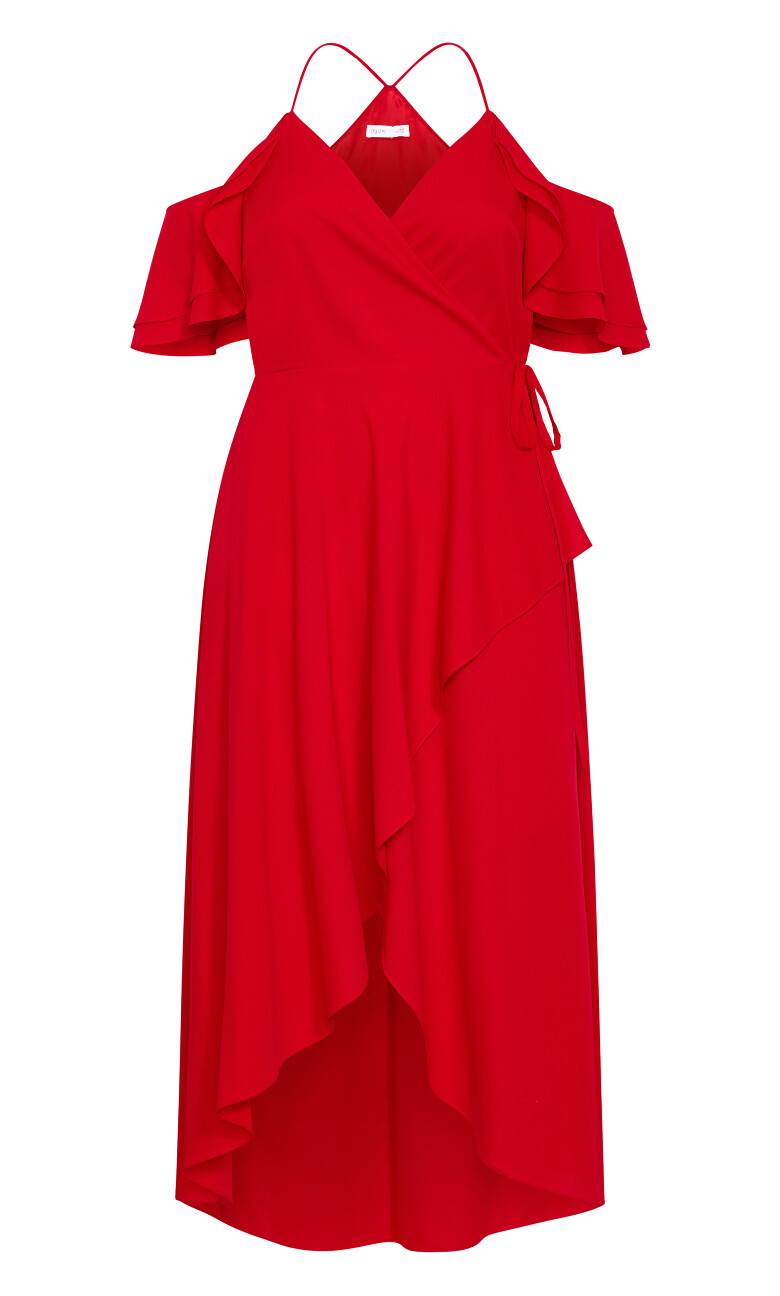 Miss Jessica Maxi Dress - scarlet