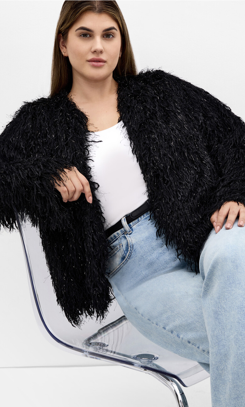 Sparkle Queen Jacket - black