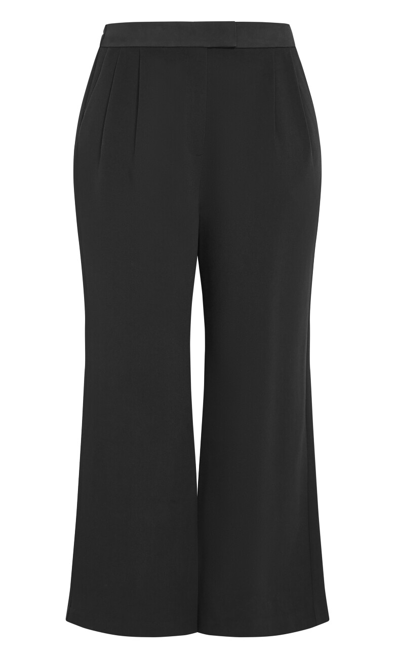Alece Wide Leg Pant - black