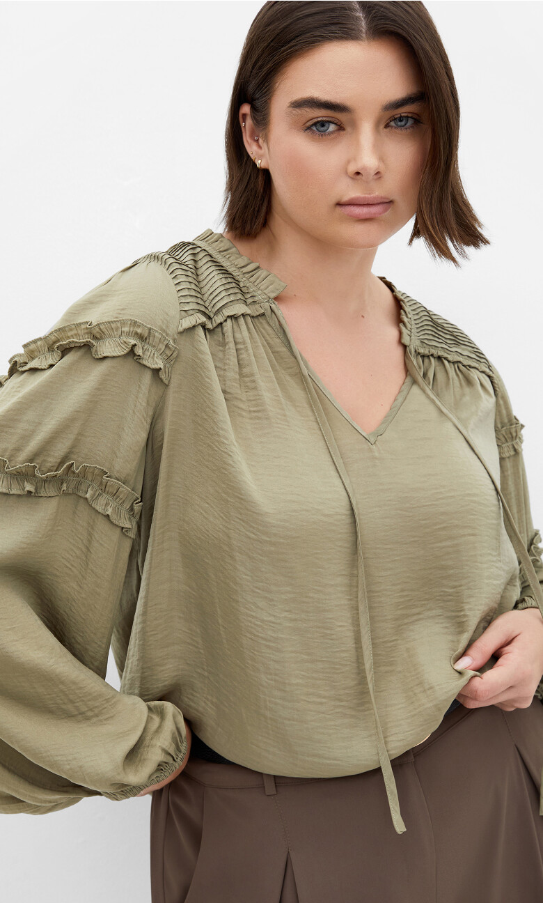 Plus Size Drama Queen Shirt - sage (UPDATED)