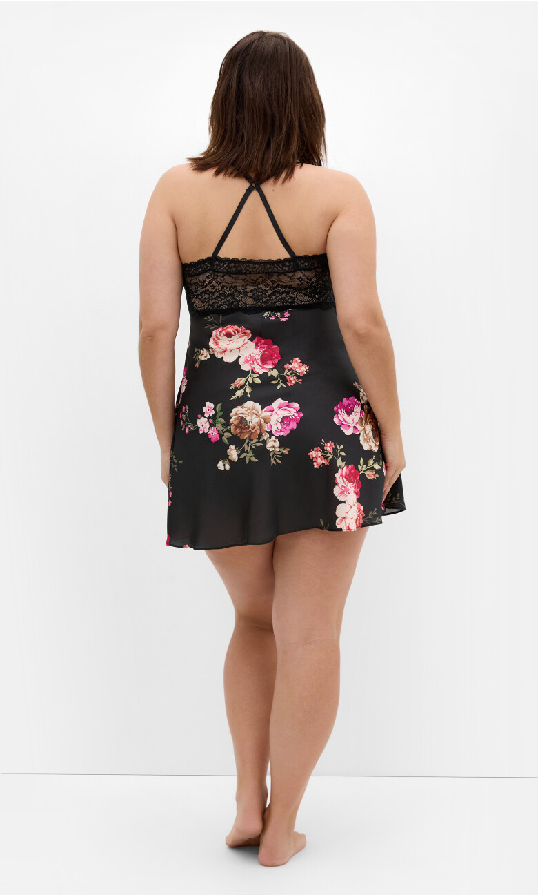 Arcadia Chemise - black