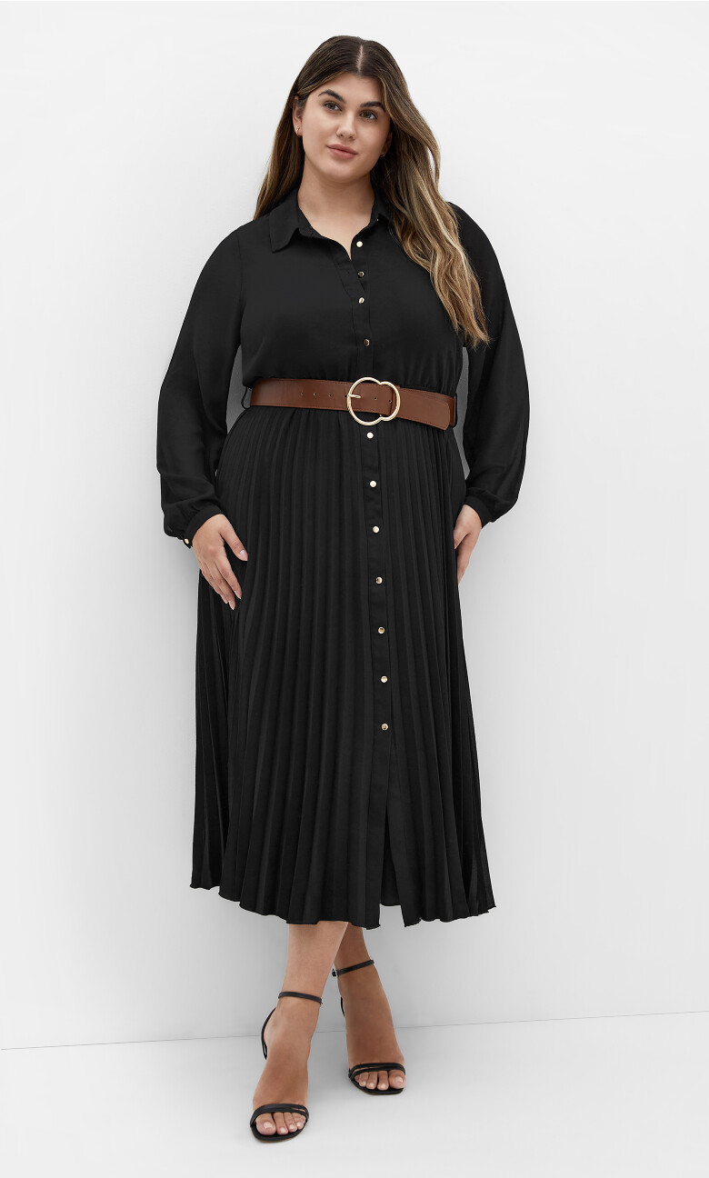 Plus Size Honey Lane Dress - black