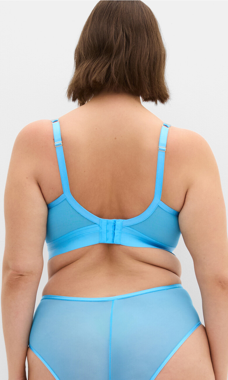 Alexis Contour Longline Bra - turquoise