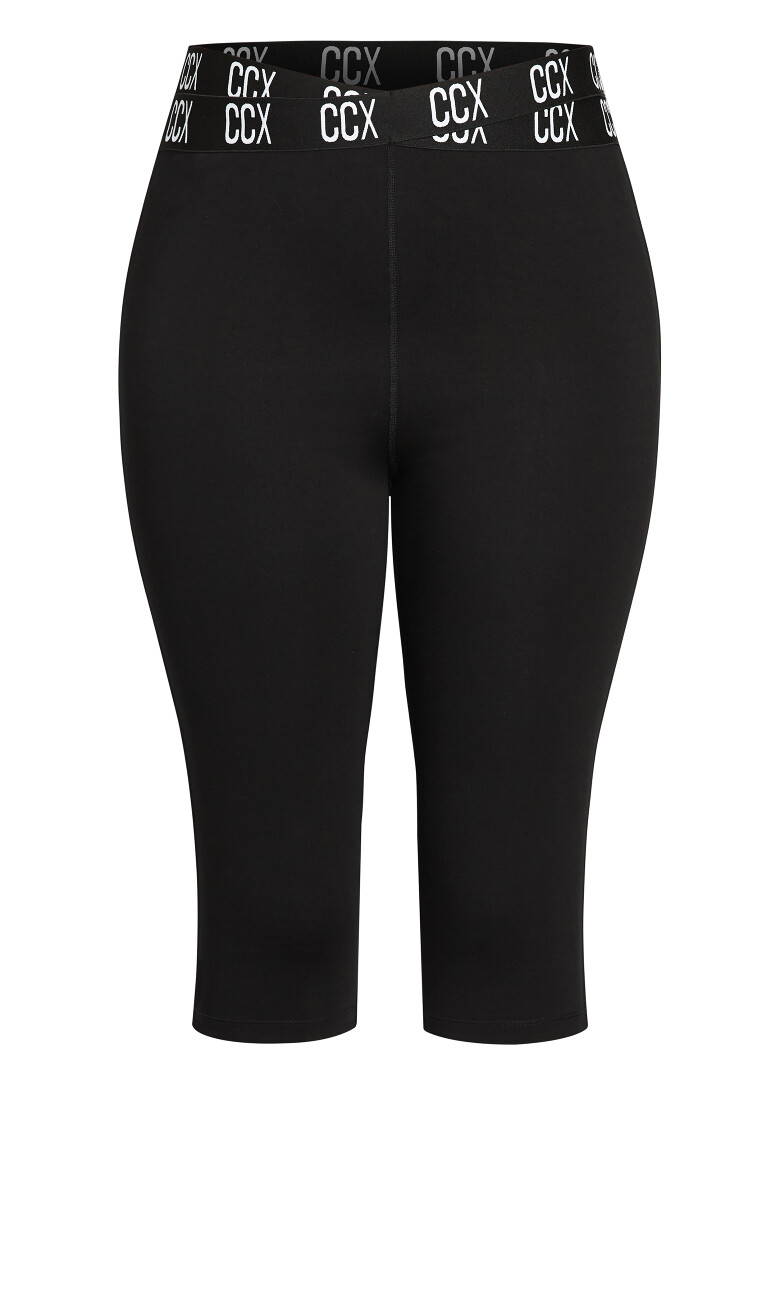 3/4 Active Legging - black