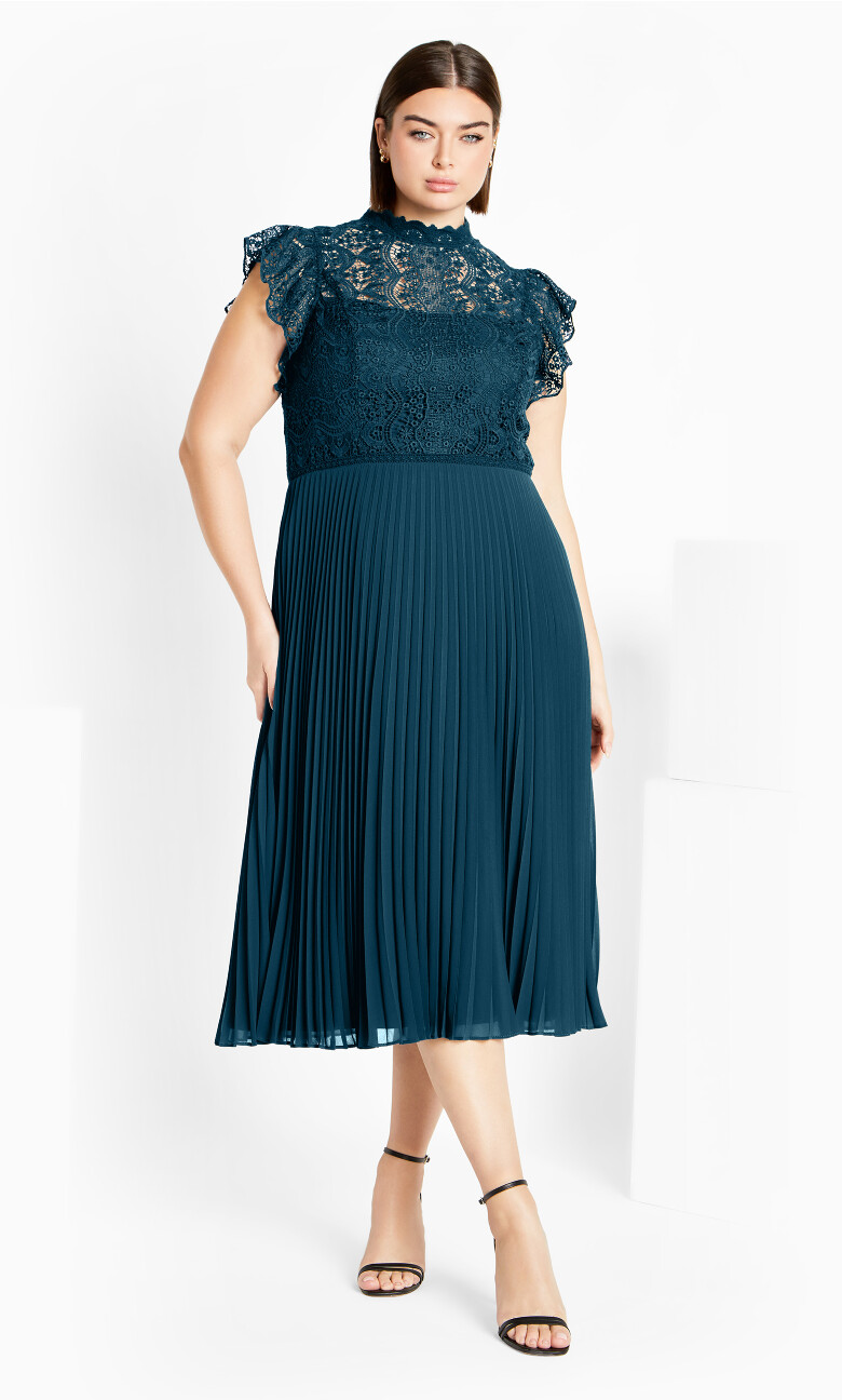 Livia Dress - Peacock