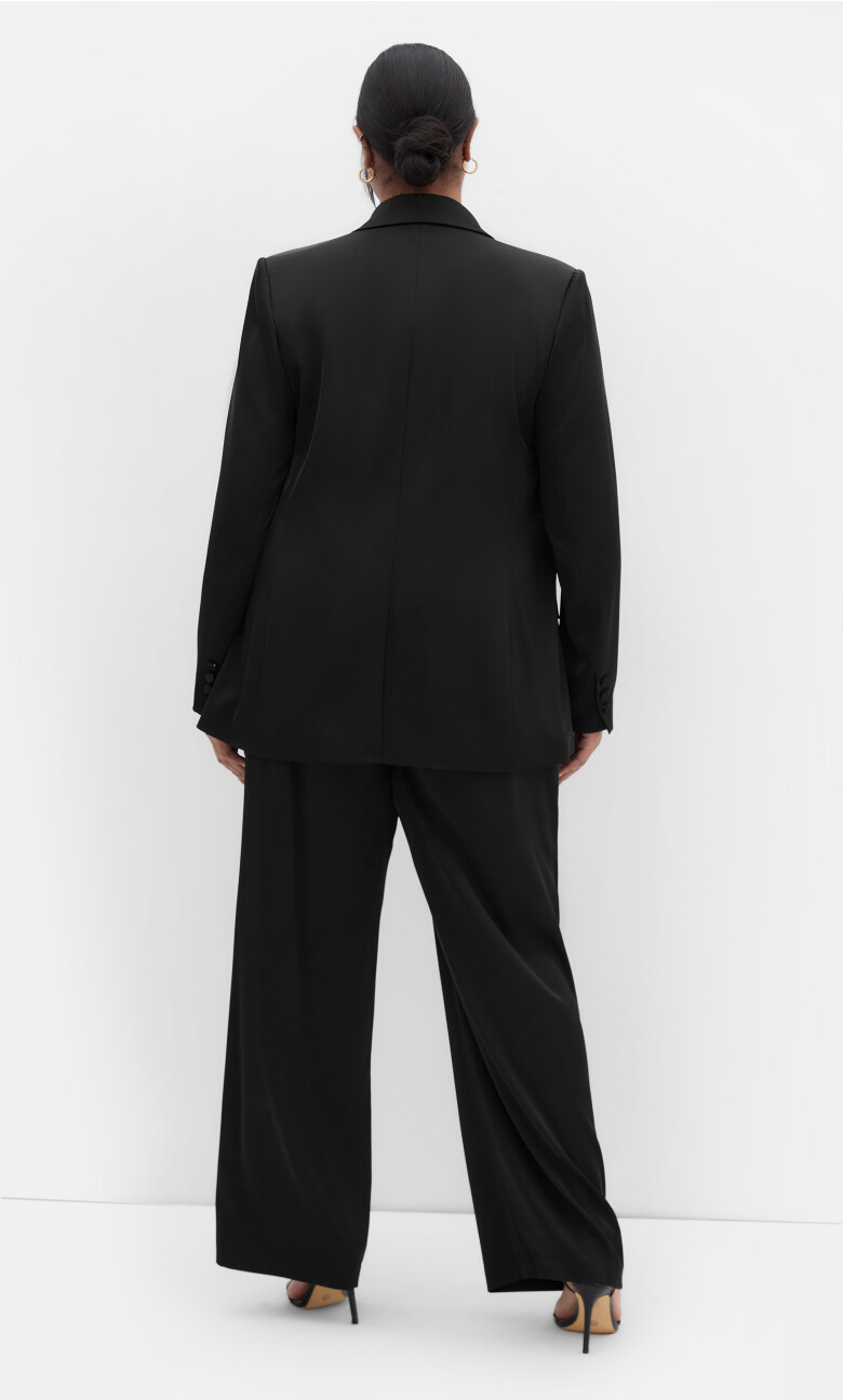 Rylie Wide Leg Pant - black