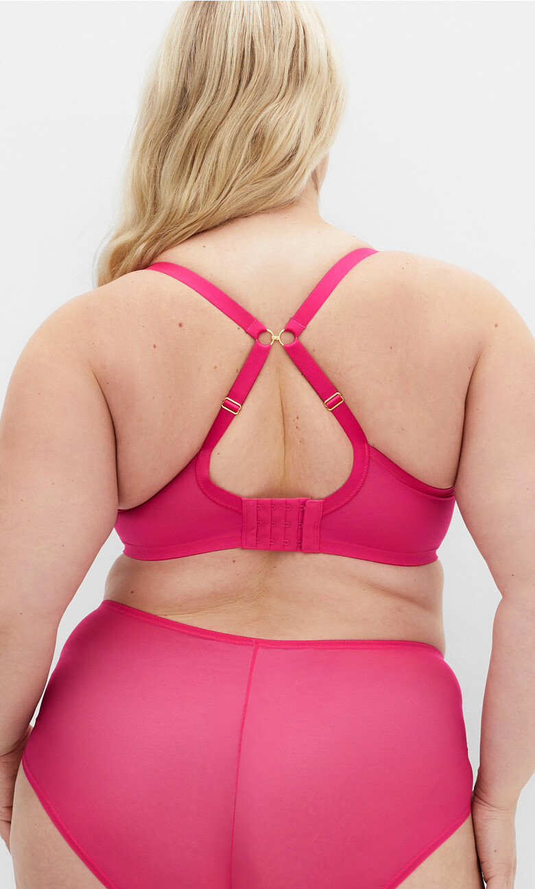 Paige Contour Bra - azalea
