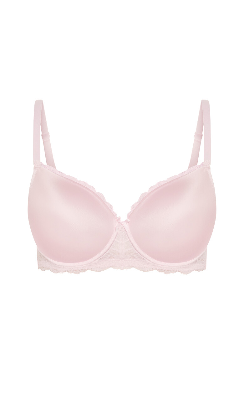 Hailey Demi T-Shirt Bra - pink