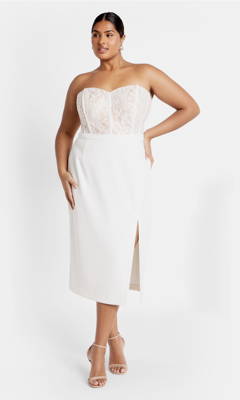 Perfect Date Dress - ivory