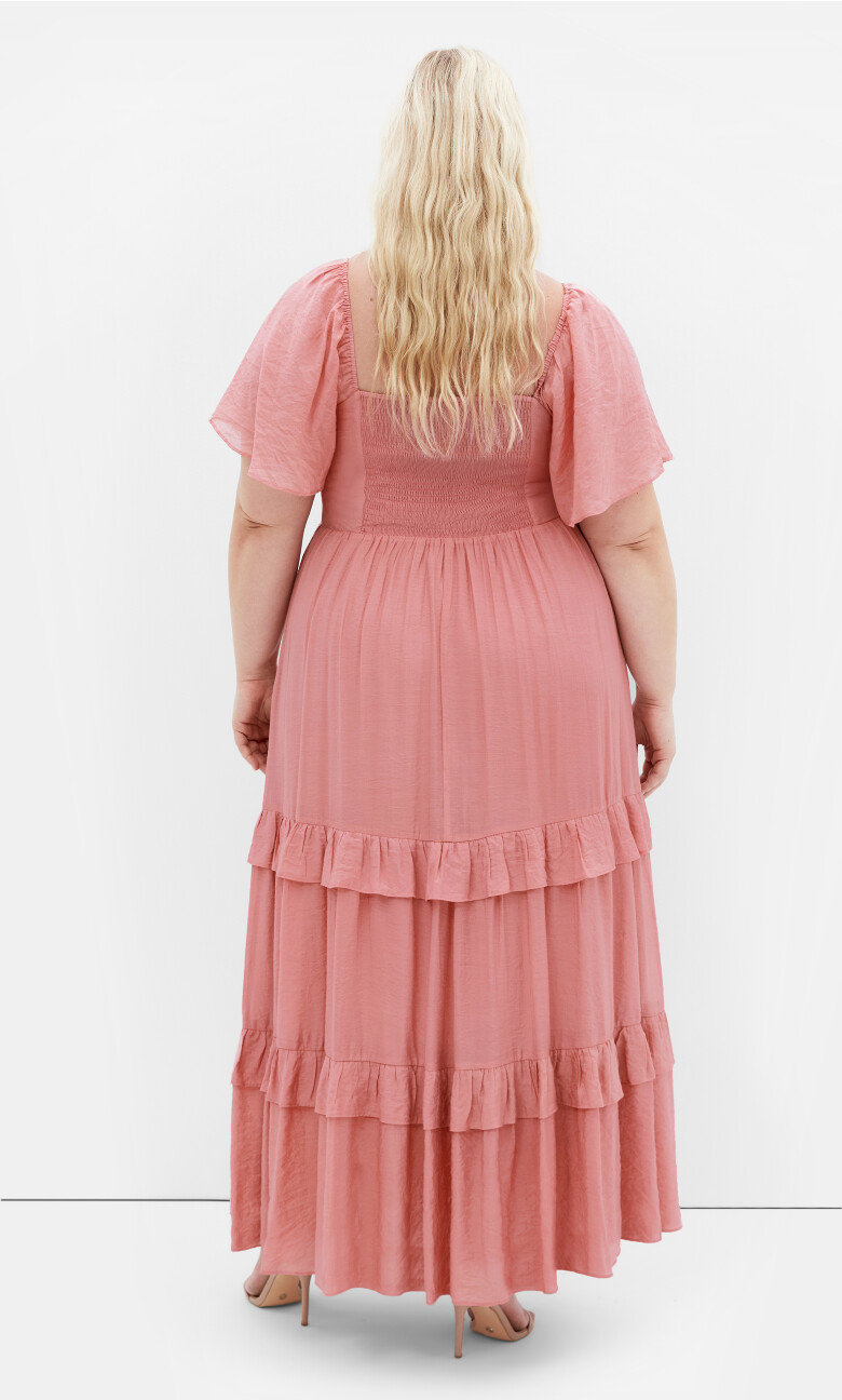 Marci Maxi Dress - deep rose