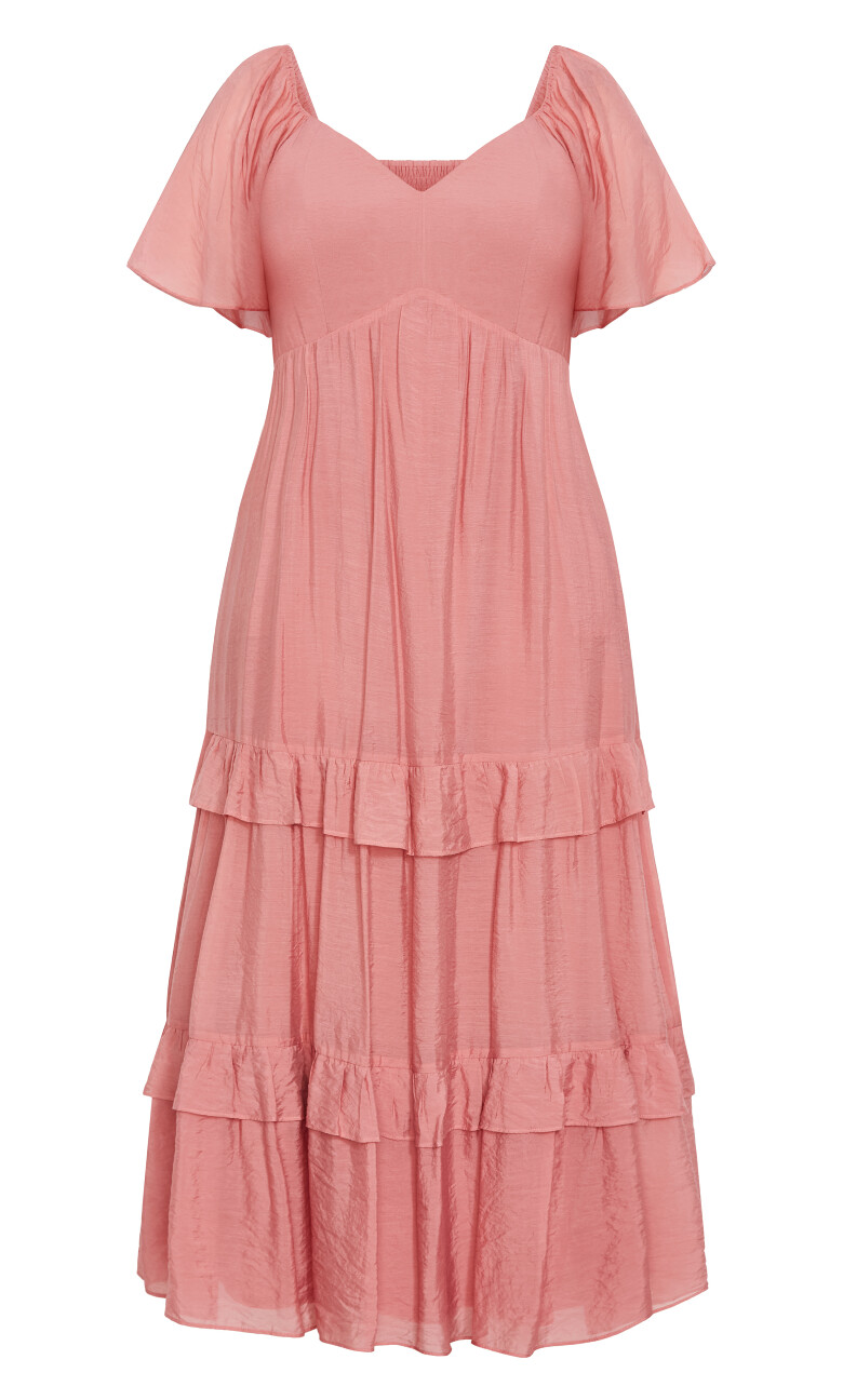 Marci Maxi Dress - deep rose