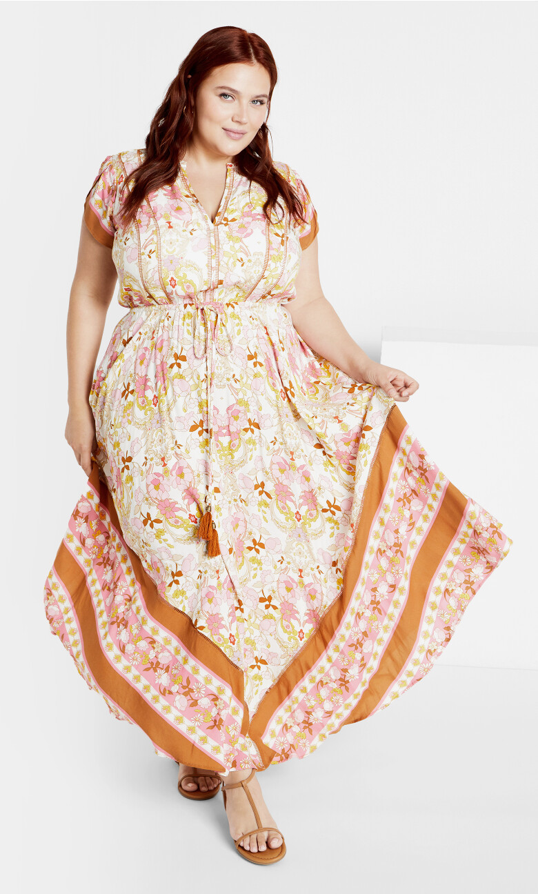 Sky Maxi Dress - ivory