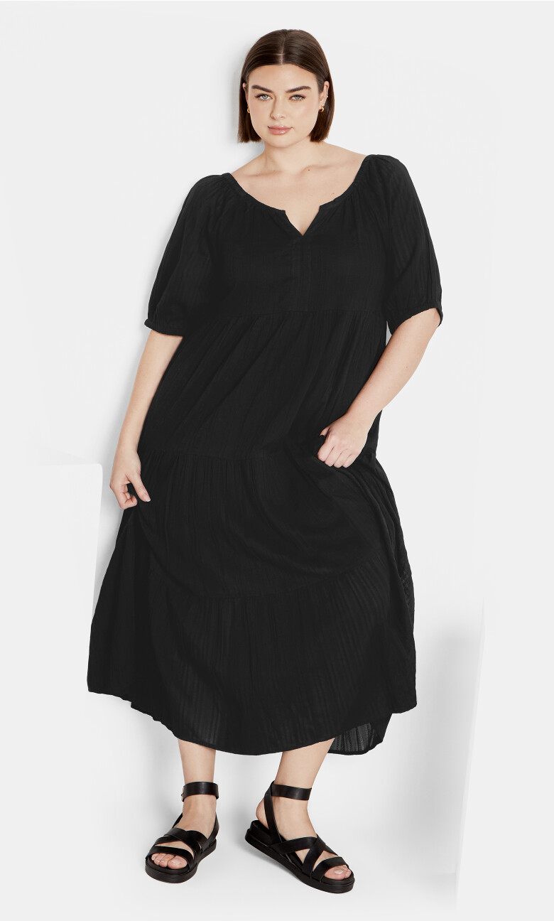 Tallulah Maxi Dress - black