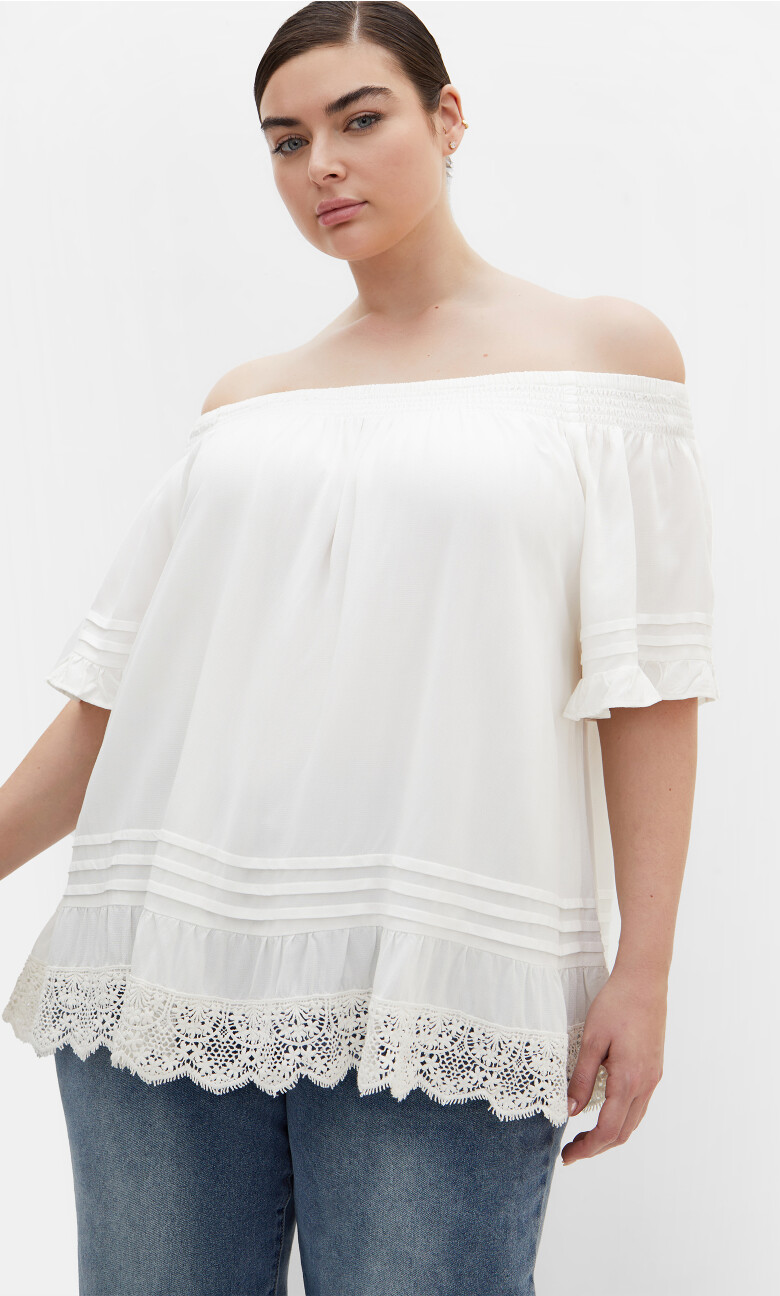 Flirtini Top - ivory