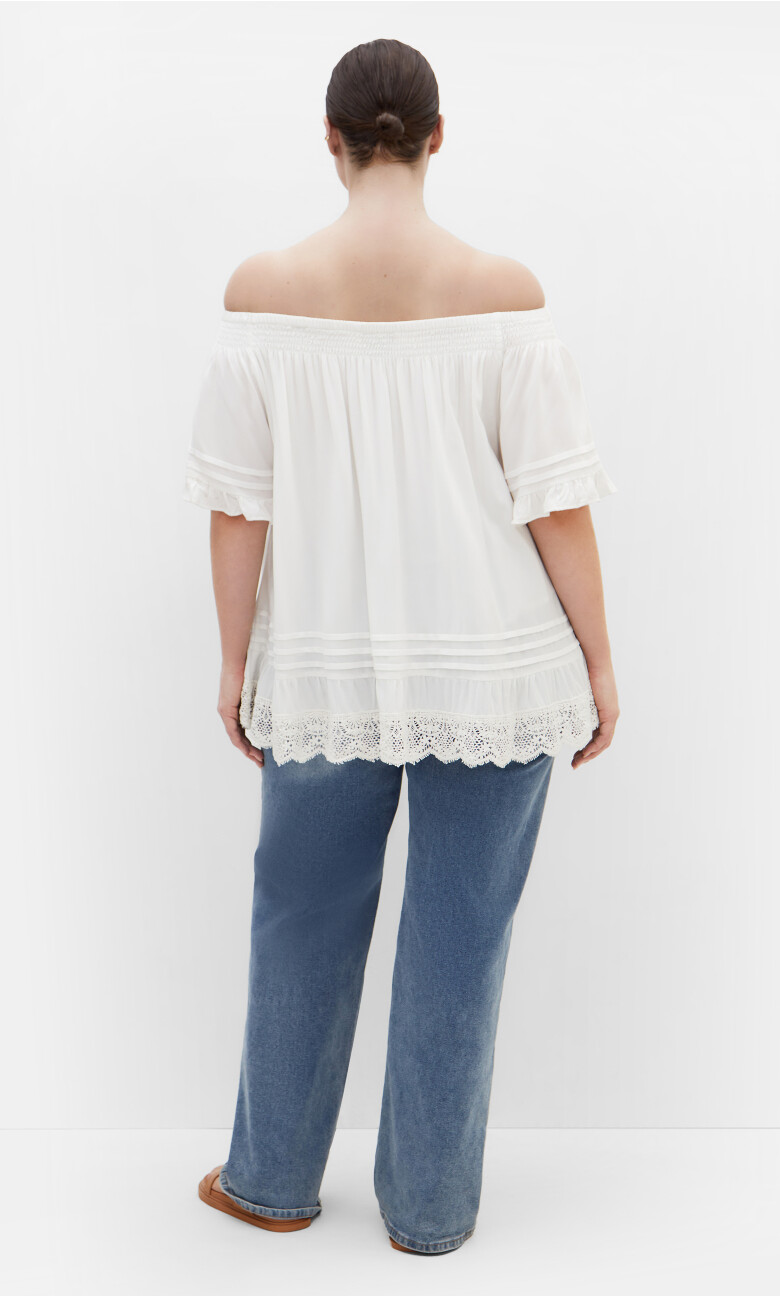 Flirtini Top - ivory