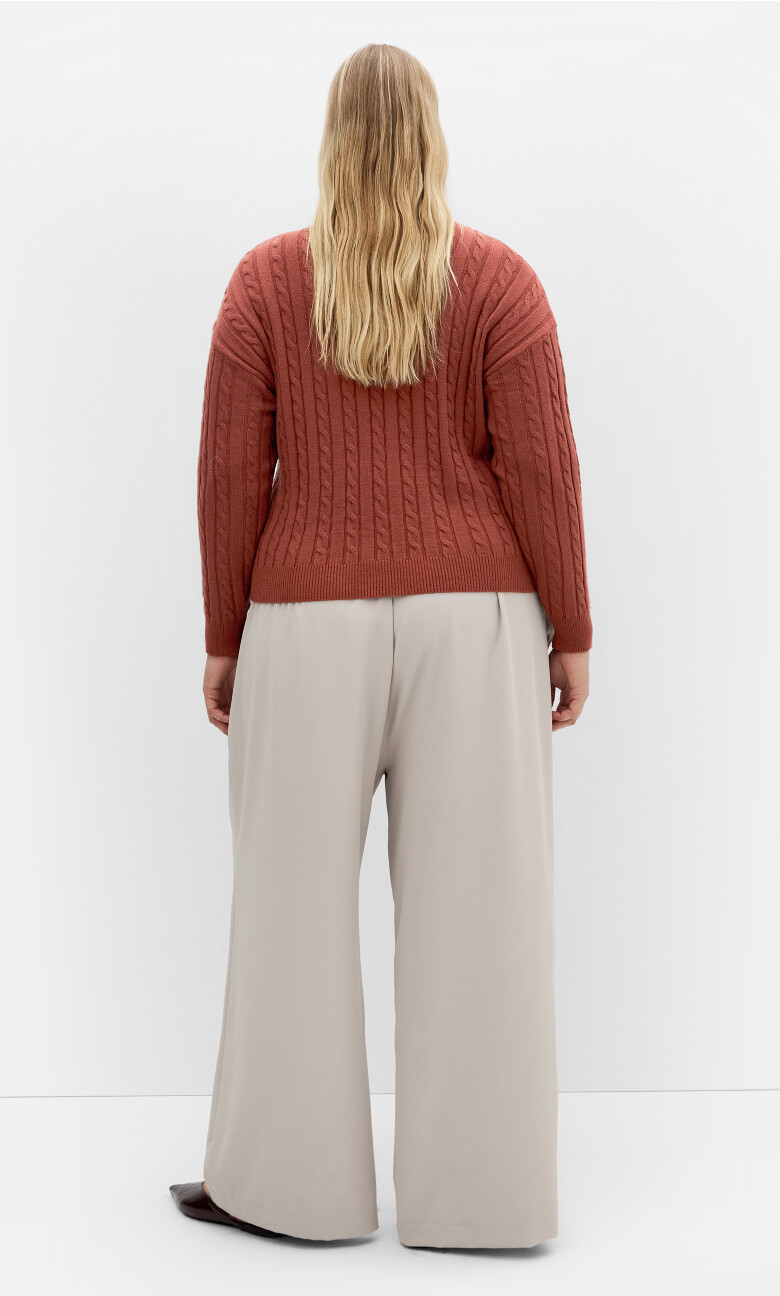 Kenia Knit Jumper - cinnamon