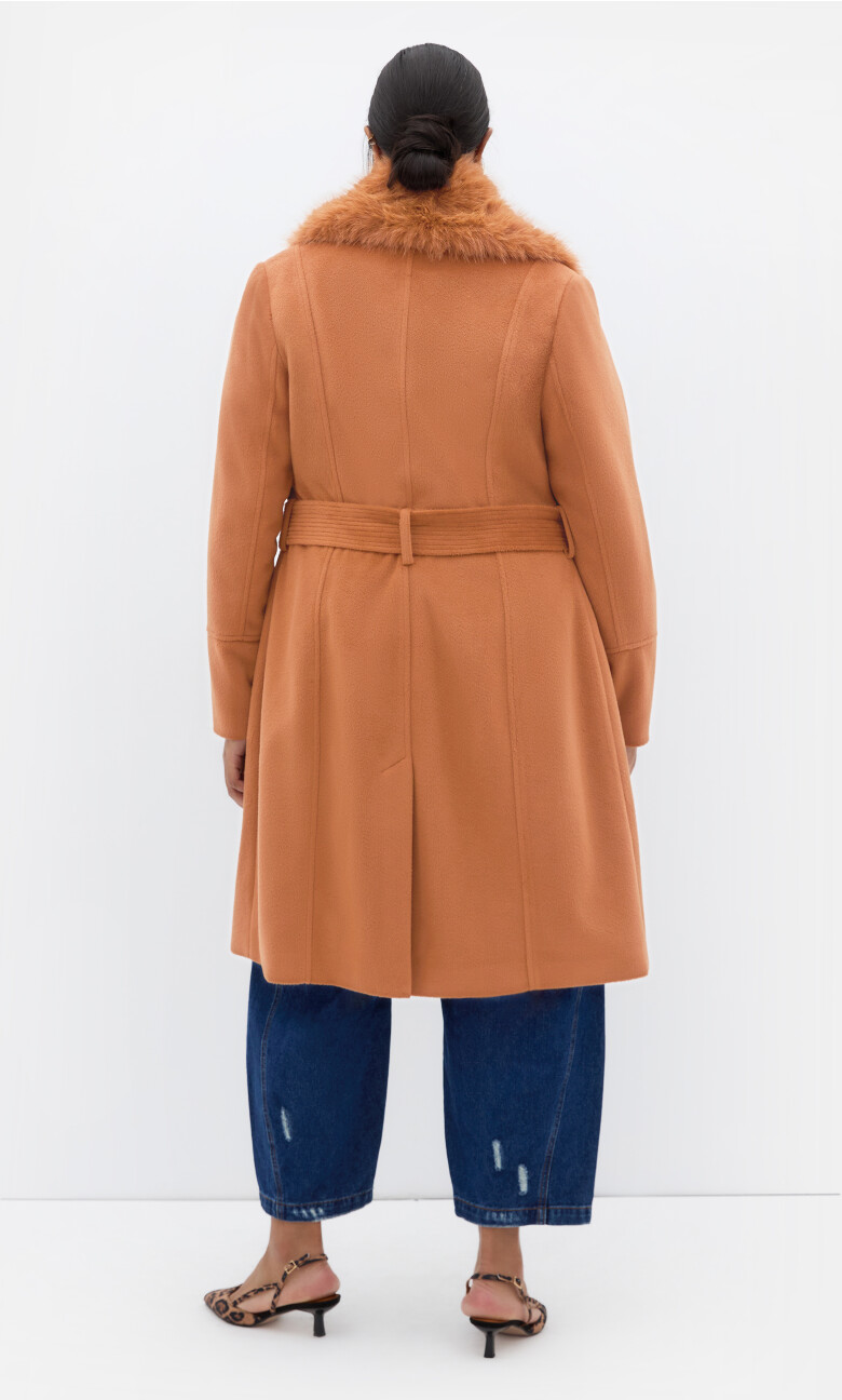 Selena Coat - brown sugar